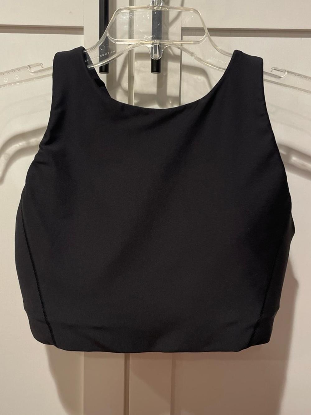 Athleta Women’s Black Sports Bra/Crop Top